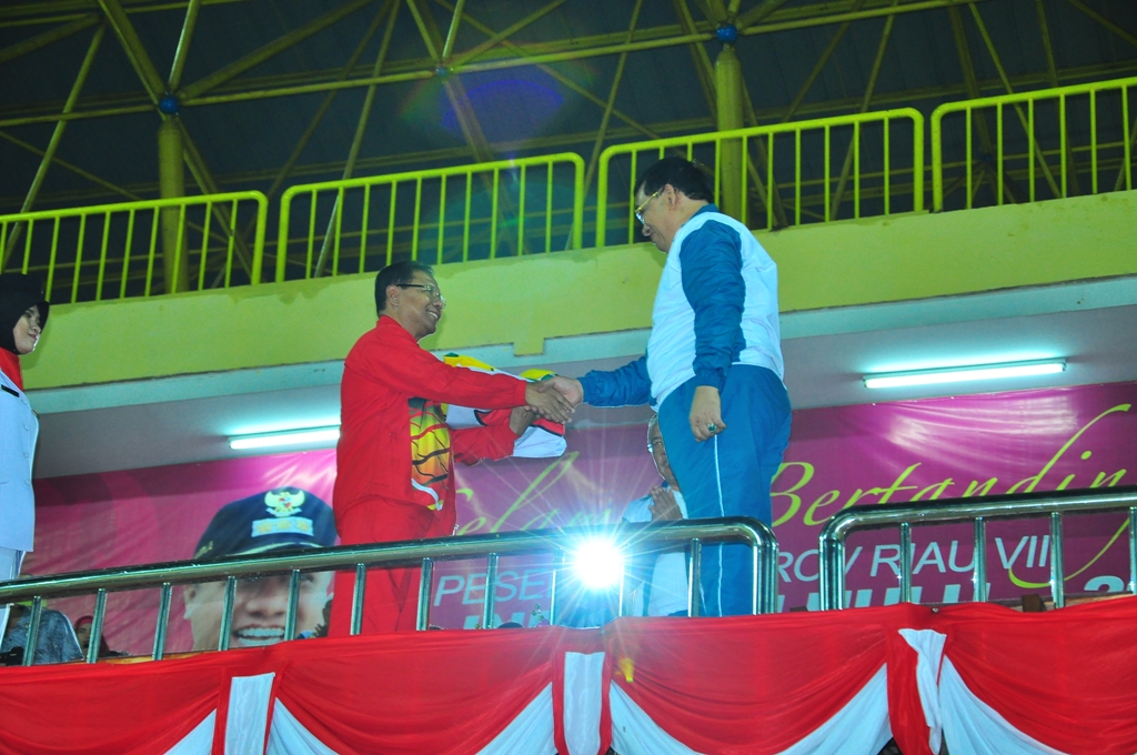 Porprov VIII Riau Ditutup, Bengkalis Juara Umum